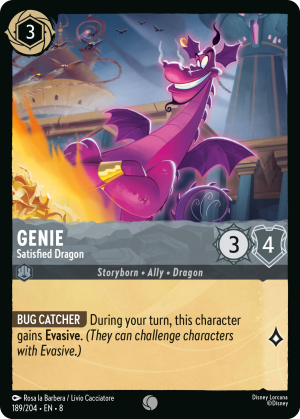 Genie, Satisfied Dragon