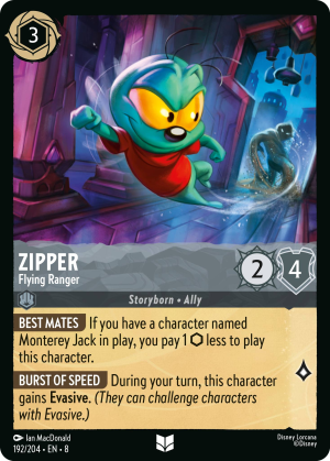 Zipper, Flying Ranger