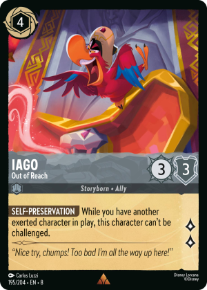 Iago, Out of Reach
