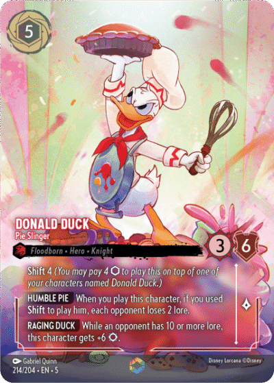 Donald Duck, Pie Slinger