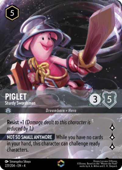 Piglet, Sturdy Swordsman