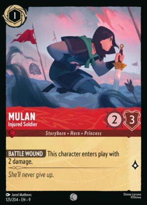 Mulan, Injured Soldier