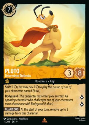 Pluto, Determined Defender