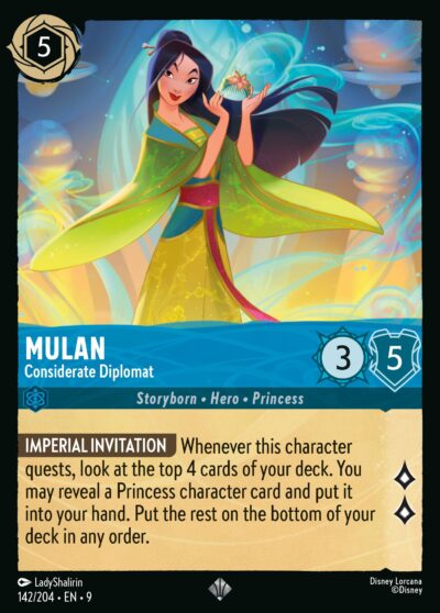 Mulan, Considerate Diplomat