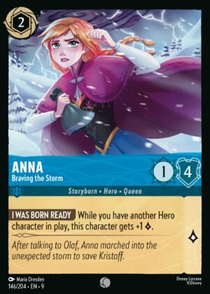 Anna, Braving the Storm