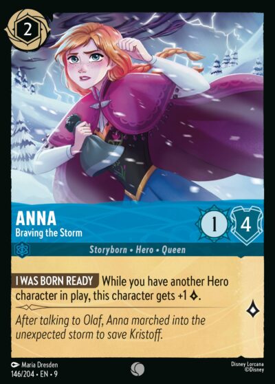 Anna, Braving the Storm