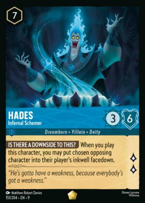 Hades, Infernal Schemer