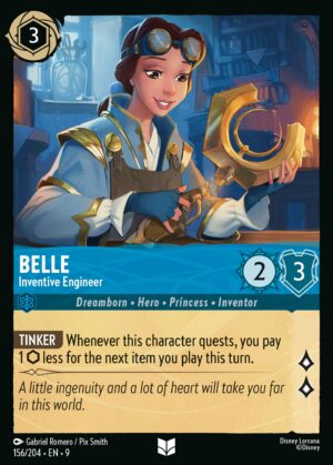 Belle, Inventive Engineer