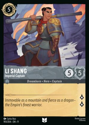 Li Shang, Imperial Captain