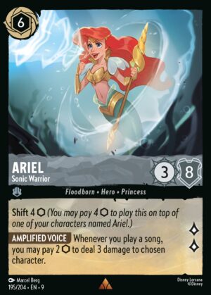 Ariel, Sonic Warrior