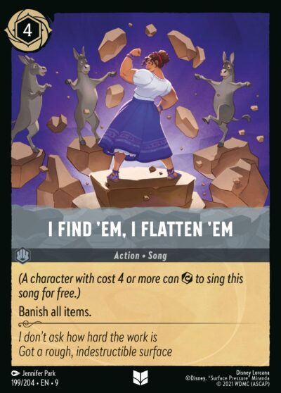 I Find´em, I flatten´em
