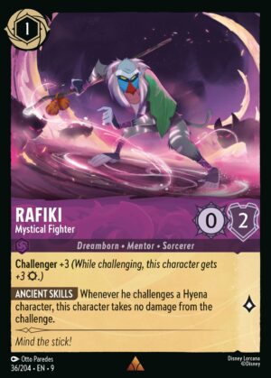 Rafiki, Mystical Fighter