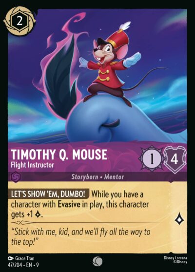 Timothy Q. Mouse, Flight Insctructor