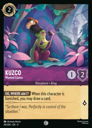 Kuzco, Wanted Llama