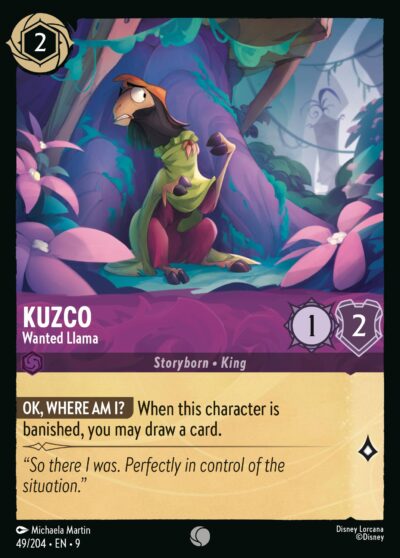 Kuzco, Wanted Llama