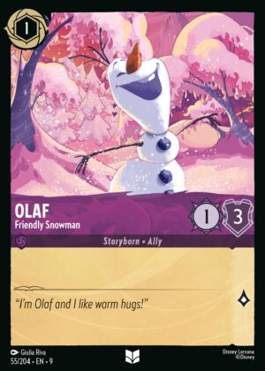 Olaf, Friendly Snowman