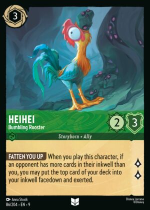 Heihei, Bumbling Rooster