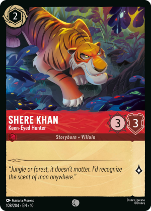 Shere Khan, Keen-Eyed Hunter