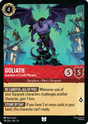 Goliath, Guardian of Castle Wyvern