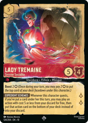 Lady Tremaine, Sinister Socialite