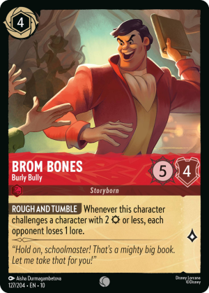 Brom Bones, Burly Bully