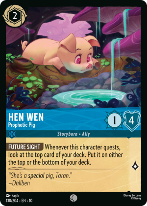 Hen Wen, Prophetic Pig