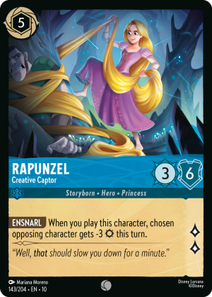 Rapunzel, Creative Captor