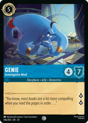 Genie, Investigative Mind