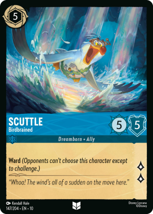 Scuttle, Birdbrained