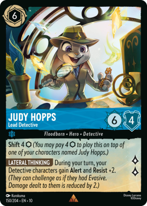 Judy Hopps, Lead Detective