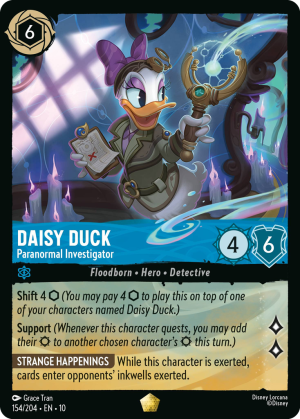 Daisy Duck, Paranormal Investigator