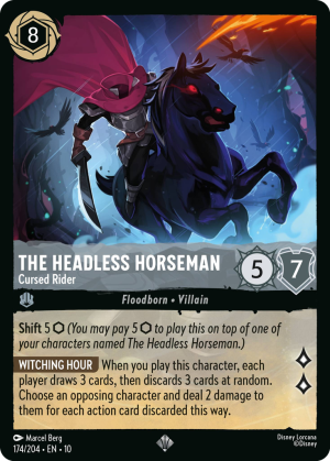The Headless Horseman, Cursed Rider