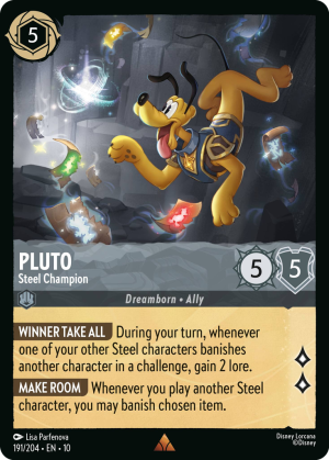 Pluto, Steel Champion