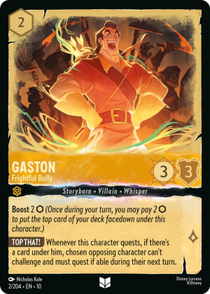 Gaston, Frightful Bully