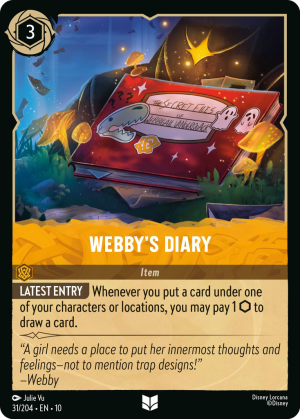 Webby´s Diary