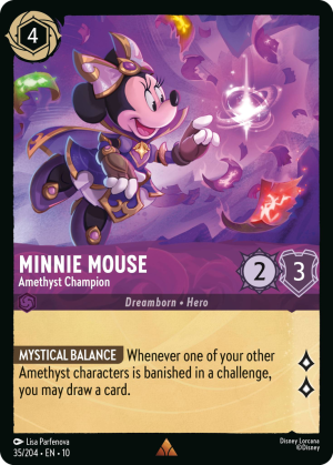 Minnie Mouse, Amethyst Champion
