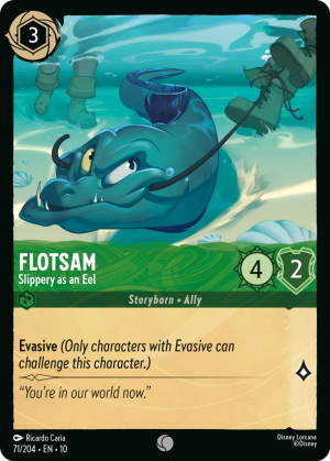 Flotsam, Slippery as an Eel