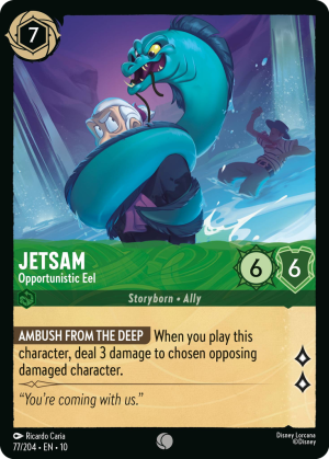 Jetsam, Opportunistic Eel
