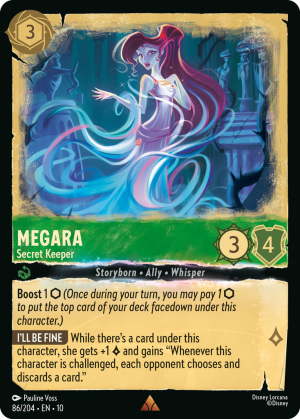 Megara, Secret Keeper