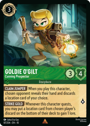 Goldie O´Gilt, Cunning Prospector