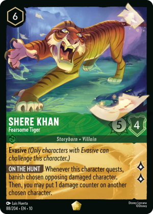 Shere Khan, Fearsome Tiger