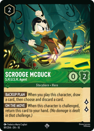 Scrooge McDuck, S.H.U.S.H. Agent